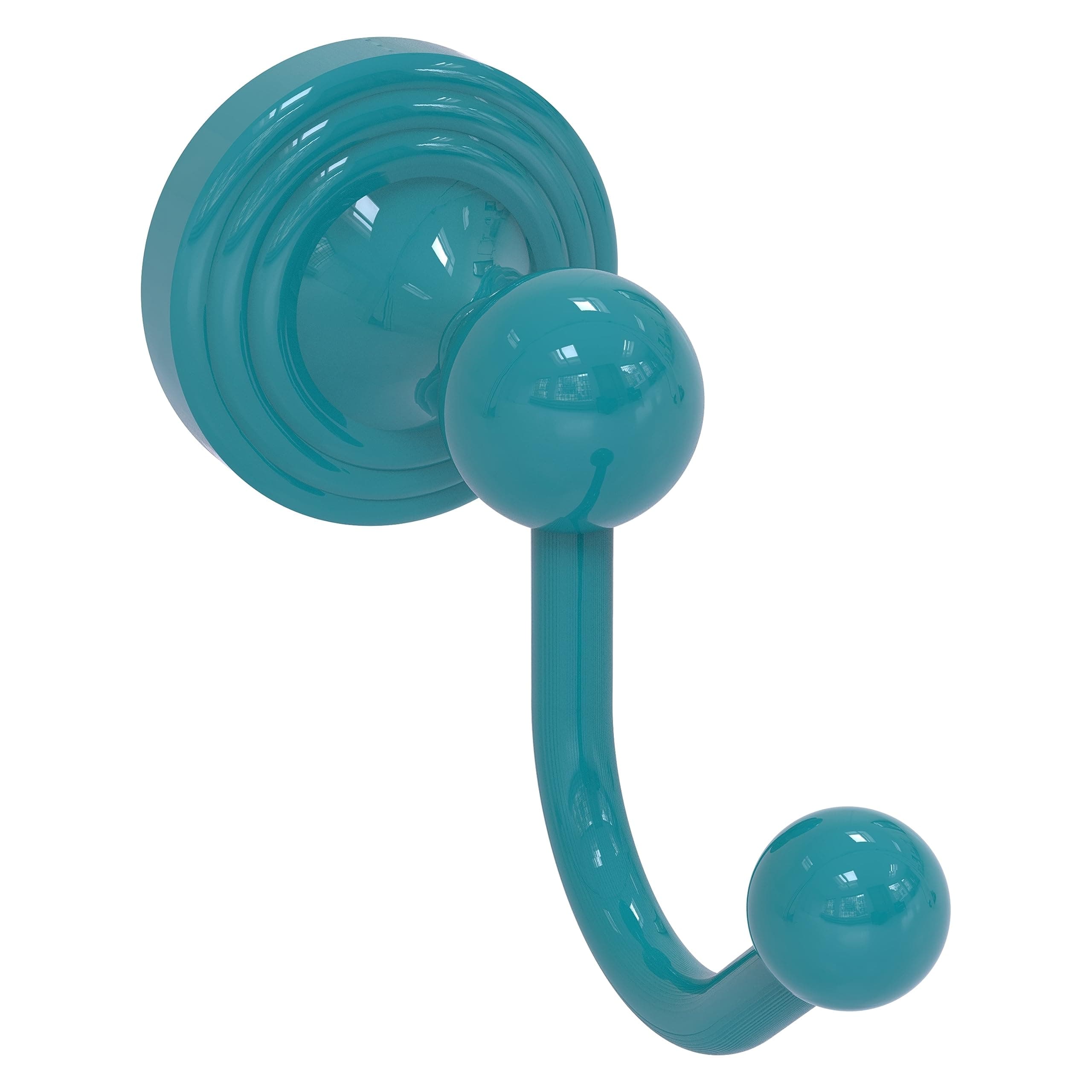 Allied Brass SG-20-GLT Sag Harbor Collection Robe Hook, Glokzin Teal