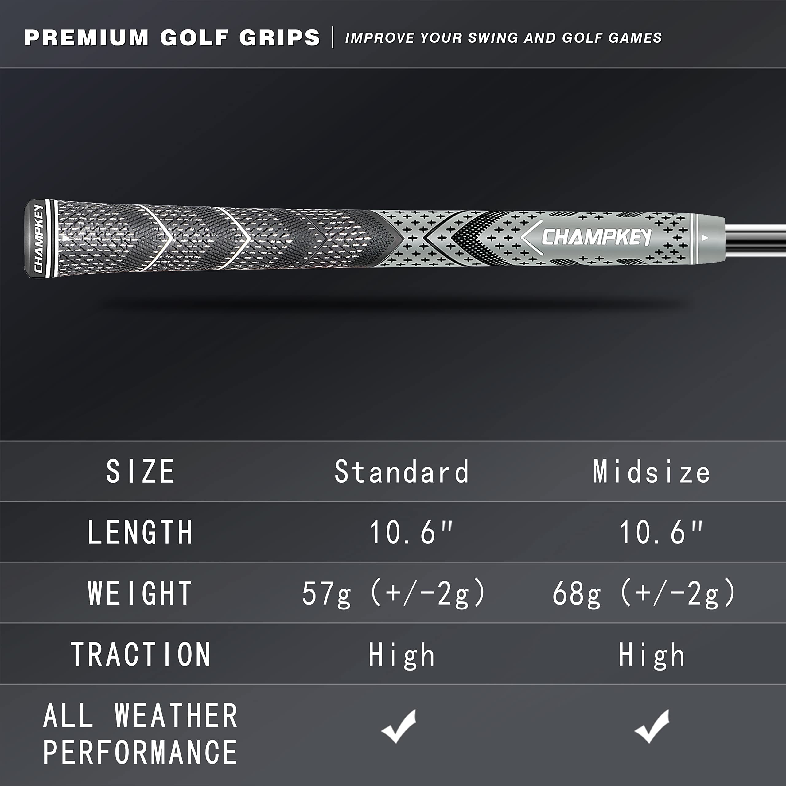 Hybrid Golf Grips