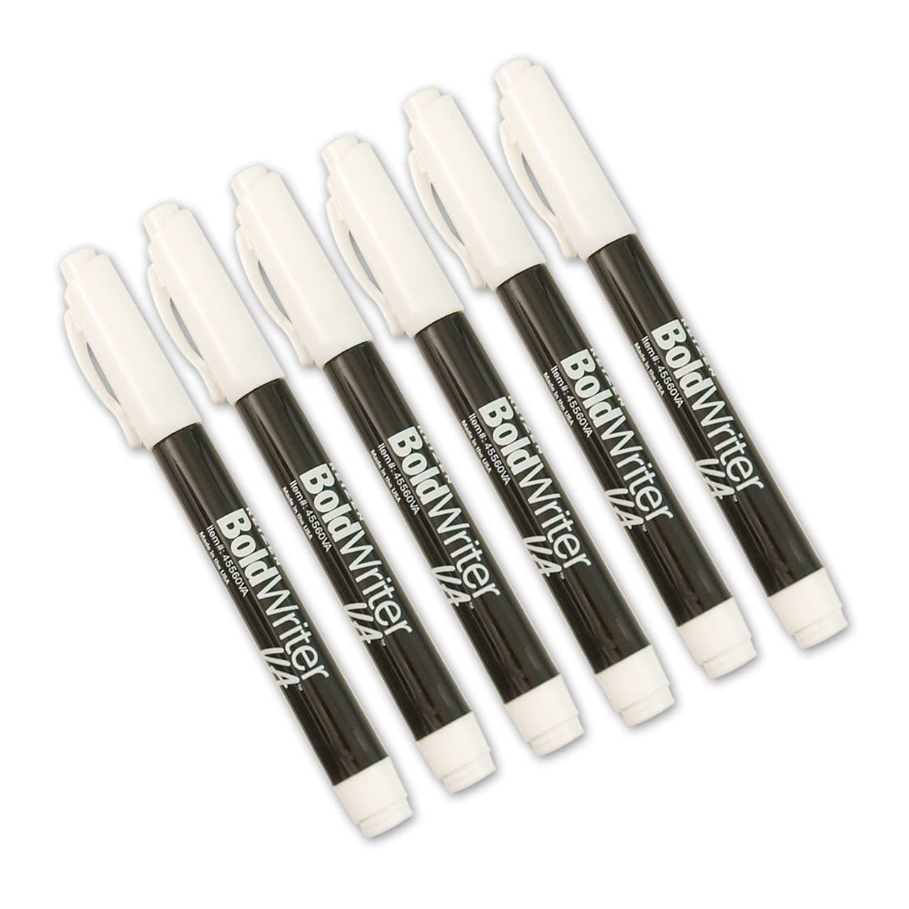 Reizen BoldWriter VA Pen - Variable-Tip Easy-to-See Bold-Point - Black 6-Pack