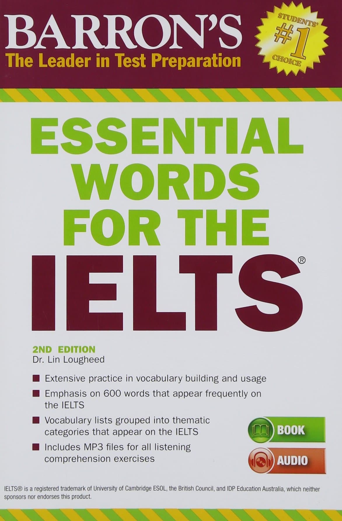 Essential Words for the IELTS with MP3 CD Paperback – Facsimile, 1 April 2014