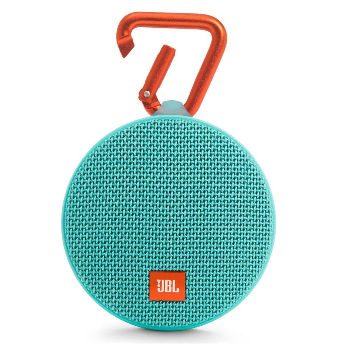 JBL Clip 2 Waterproof Portable Bluetooth Speaker (Teal)