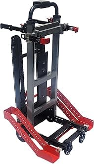 MS3C-300WC-X Battery Operated Stair Trolley for Wheelchairs, Stair Assist, Weight Capacity 350lbs