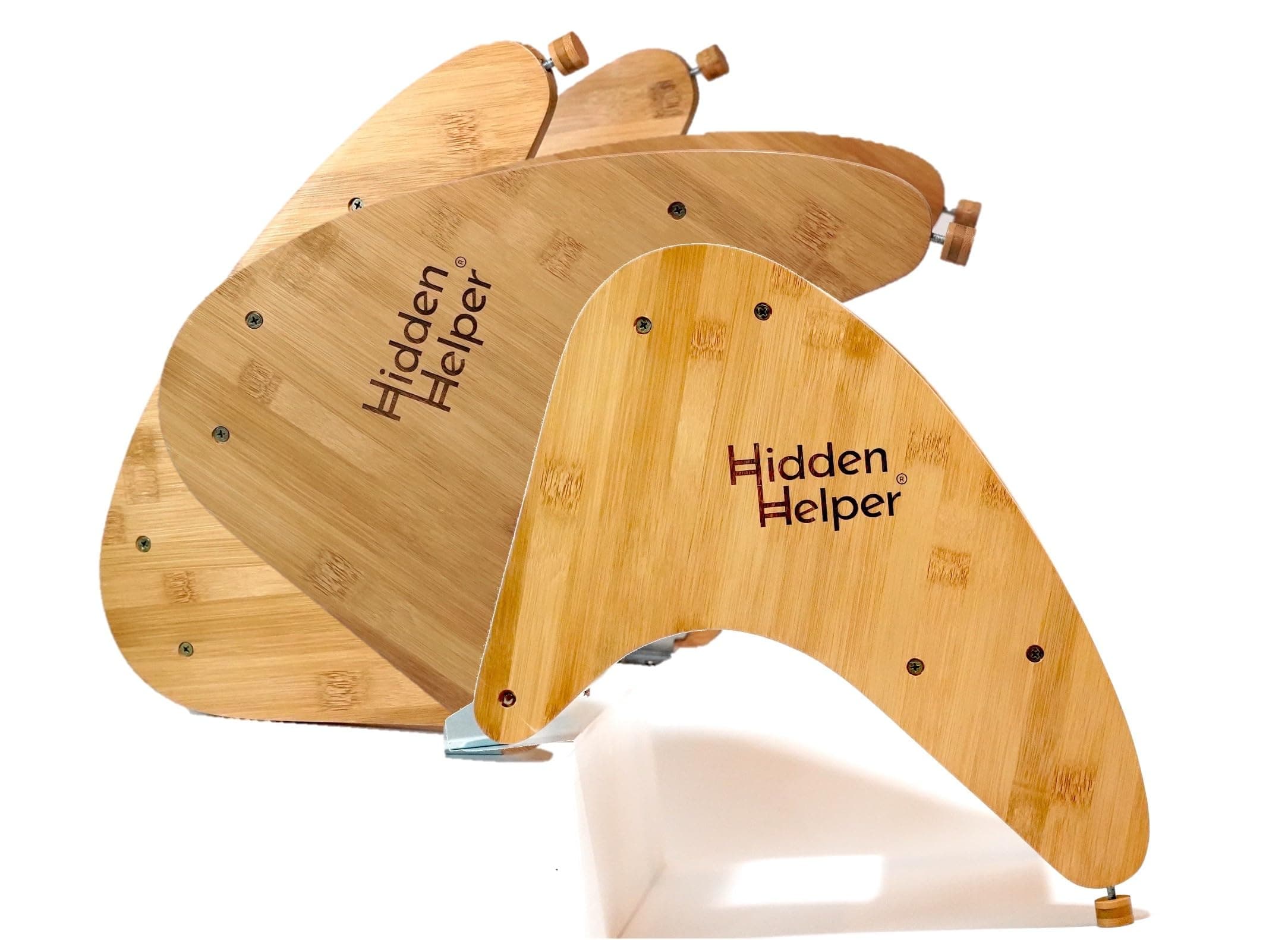 Hidden Helper Toddler Step Stool, Wooden Two Step Stool for Bathroom Sink & Kitchen, Kids Stool for Bathroom, Kitchen Stool for Toddlers