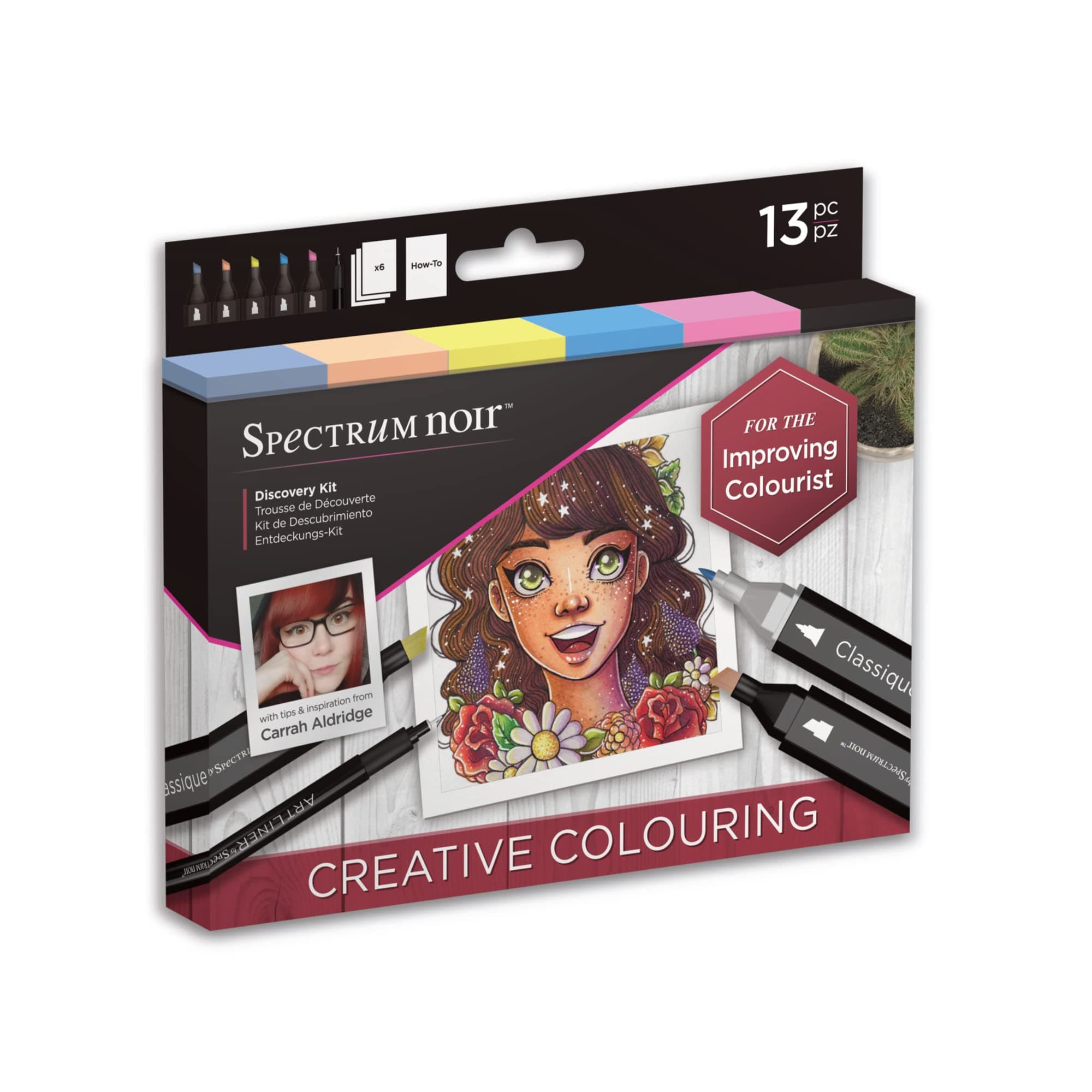 Spectrum Noir DISCOVER KIT COLORING, Creative Colouring