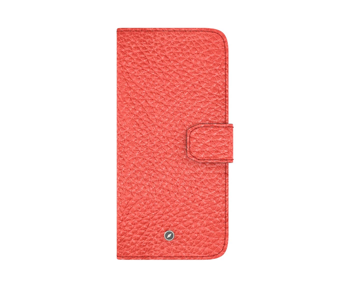 Genuine Leather Flip Case made for Apple iPhone 6 / 6s by GILBANO. Ultra-Slim Leather Wallet with magnetic closure, 3 credit-card and 1 Nano-SIM card slot - CLYDESDALE (orange)