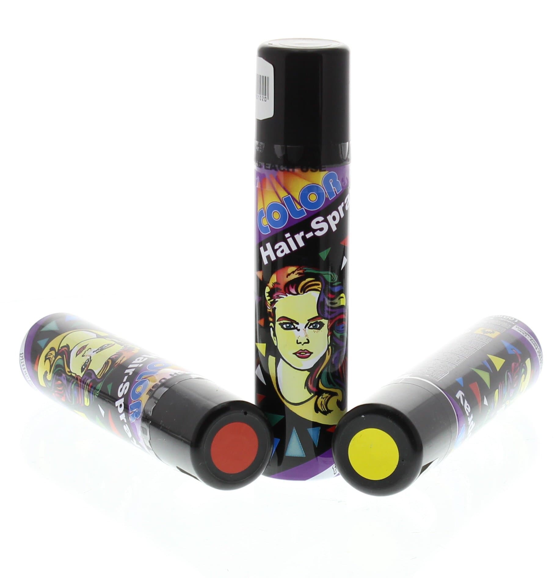 Fries Hairspray, Black, 100 Ml