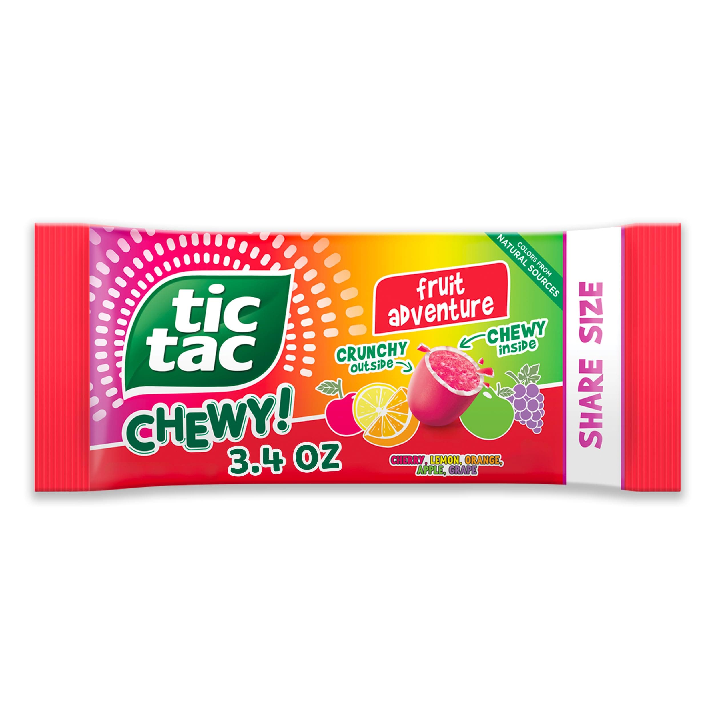 Chewy Fruit Adventure Share Size, 3.42 Ounce (Pack of 1)