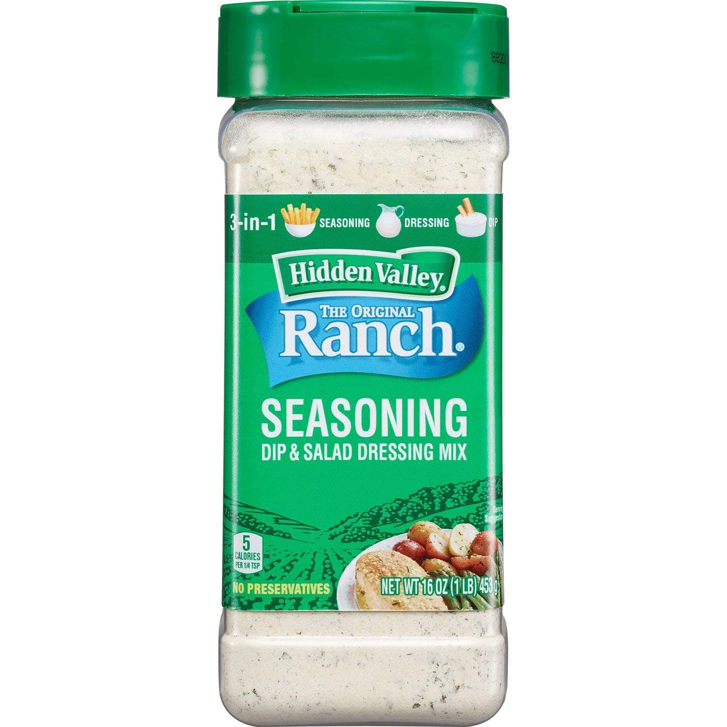 Hidden ValleyOriginal Ranch Salad Dressing Mix, 16 Ounce (6 Pack)