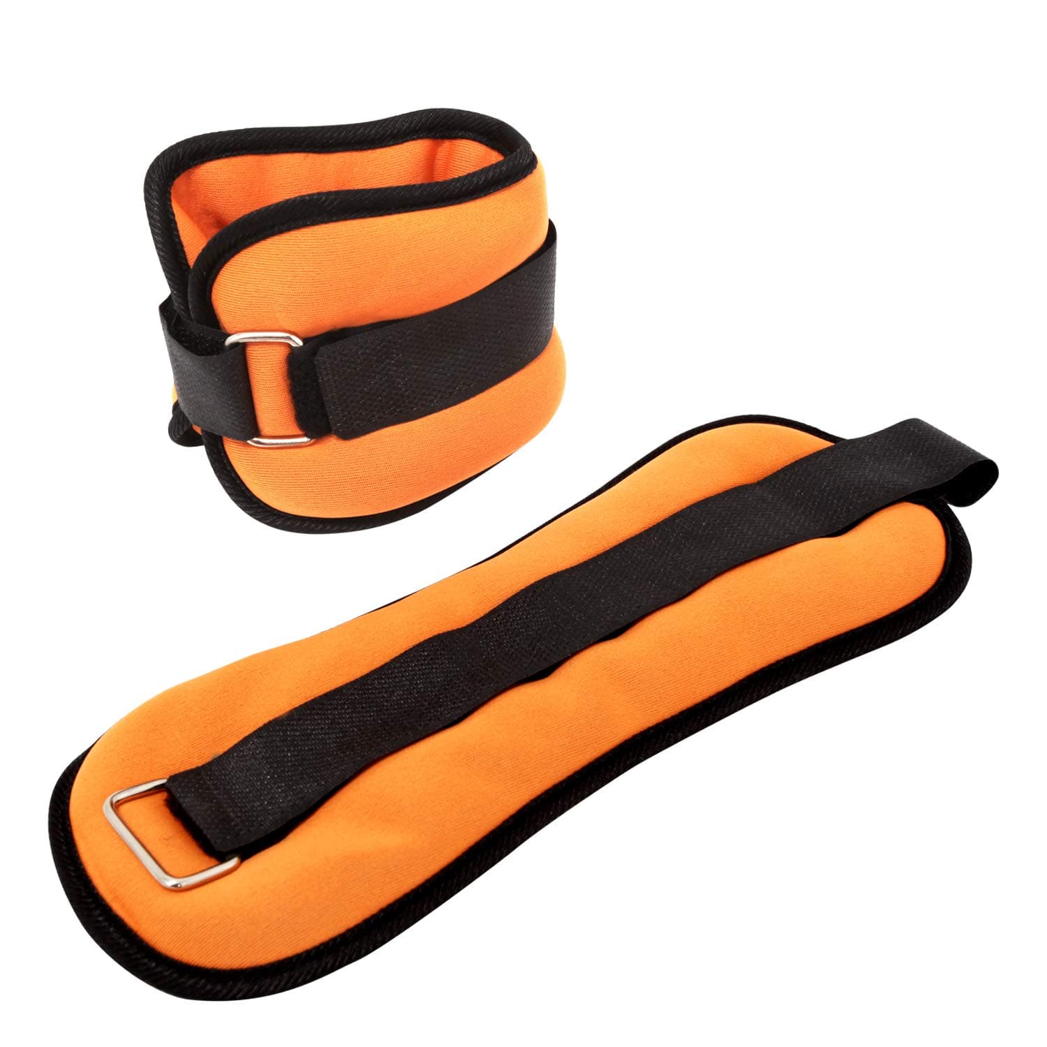 Wesoke Durable Ankle/Wrist Weights, Adjustable Straps, Mini Hand Leg Arm Cuff Weight Set for Women Men Kids Children Fitness Dancing Exercise Gym Workouts Aerobics (1 Pair, 2lb)