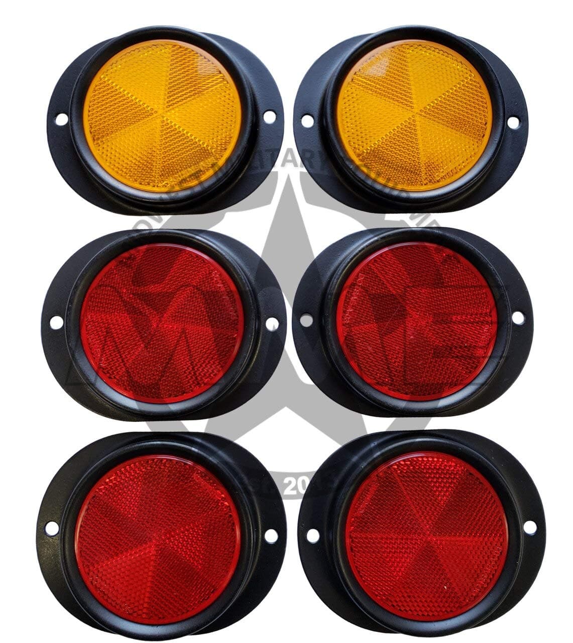 Black Replacement Reflector Kit for HMMWV or M1078