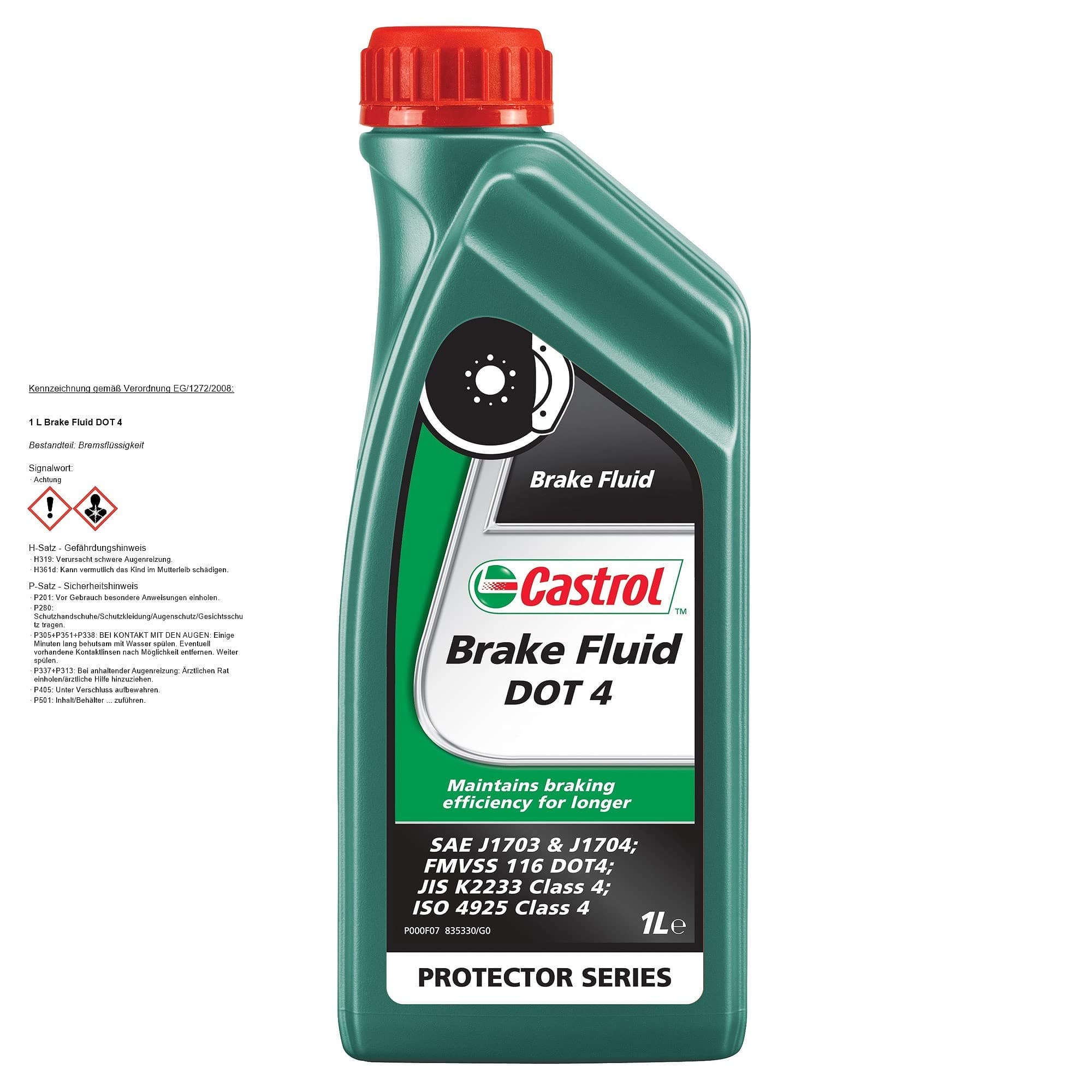 Castrol 15036B Brake Fluid DOT 4 1L