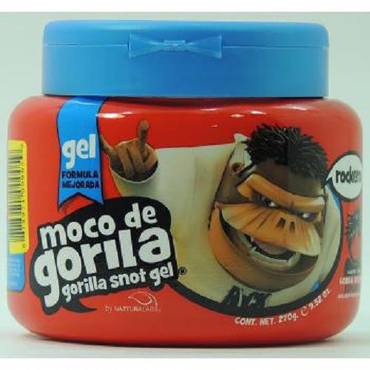 Moco De Gorila, Gel Jar - Mega Hold (Red Jar), 1 Count 270 Gm, 9.52 Ounce - Hair Care Products