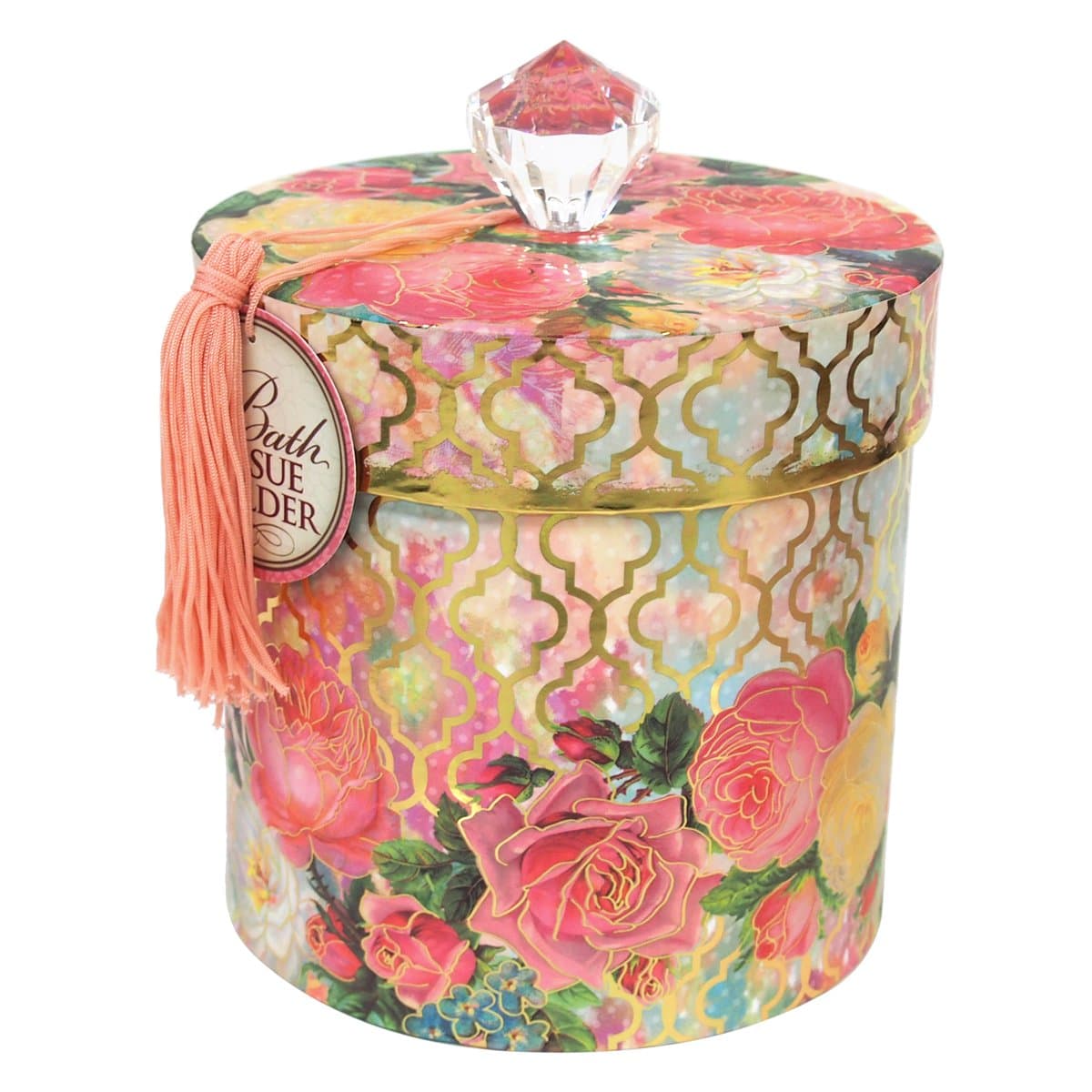 Punch Studio Modern Rose Toilet Tissue Holder