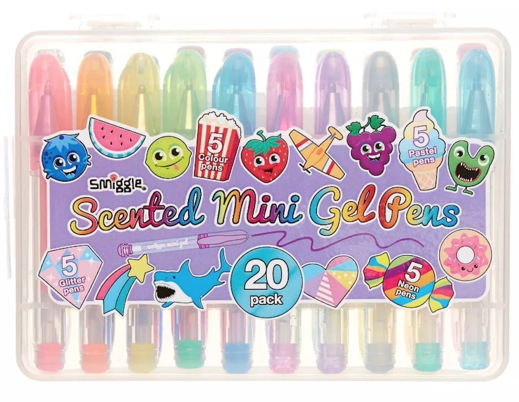 Smiggle Scented mini gel pens x20