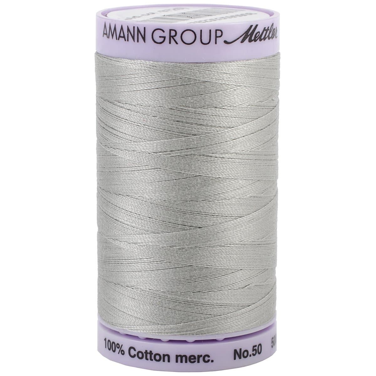Mettler Silk Finish Cotton Thread 50wt, 547-Yard, Fieldstone
