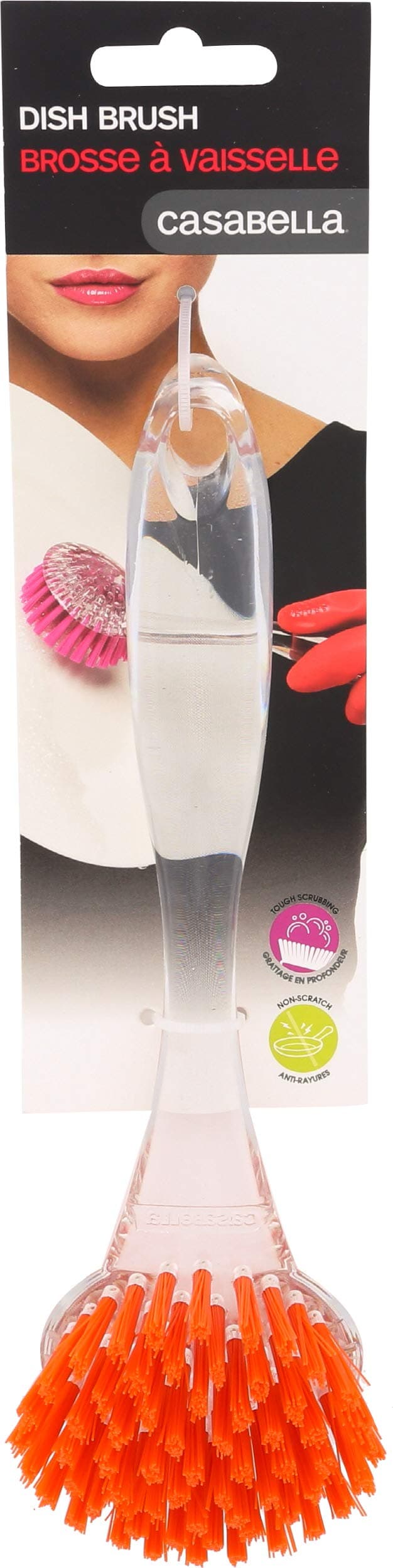 Casabella Round Brush Scrubber 1ea