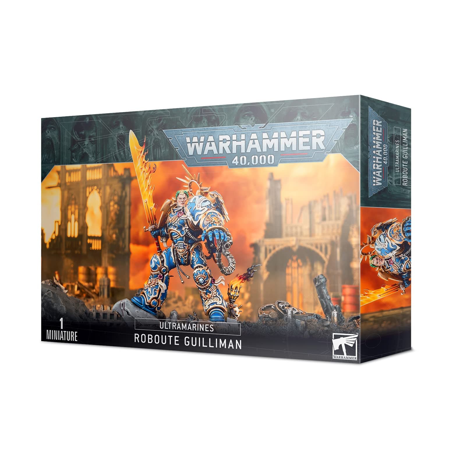 Warhammer +40k+-+Ultramarines+Roboute+Guilliman