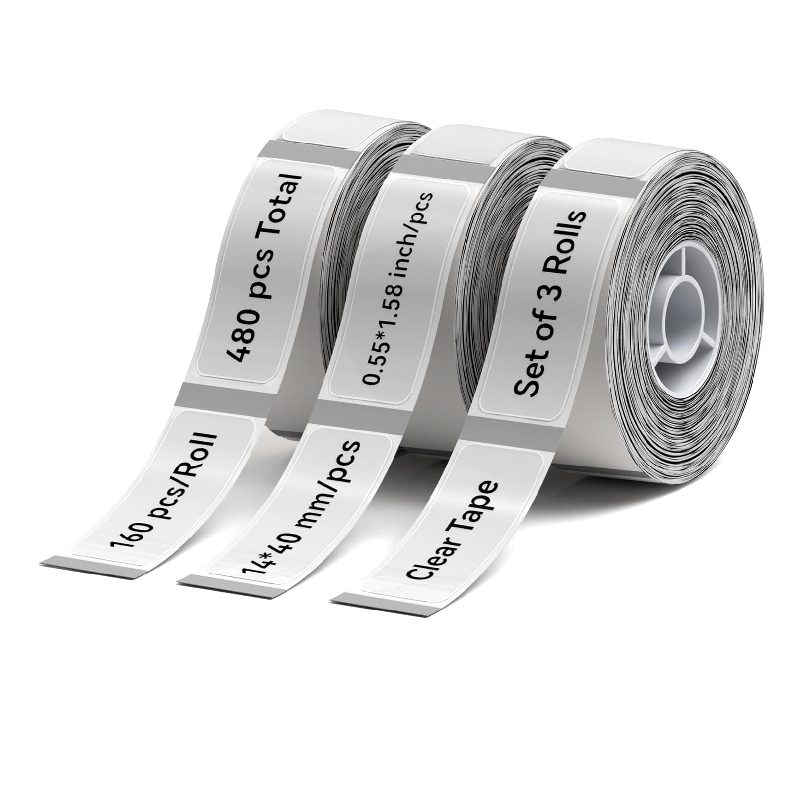 NIIMBOT Label Tape 3 Rolls (1440CLEAR)