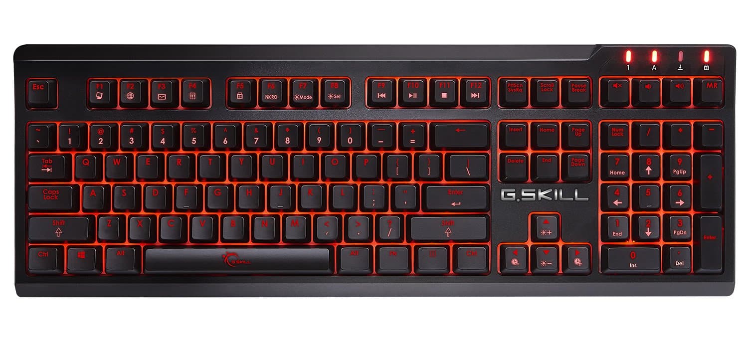 G. Skill RIPJAWS KM570 MX Minimalistic Fully Utilized Mechanical Gaming Keyboard, Cherry MX Blue