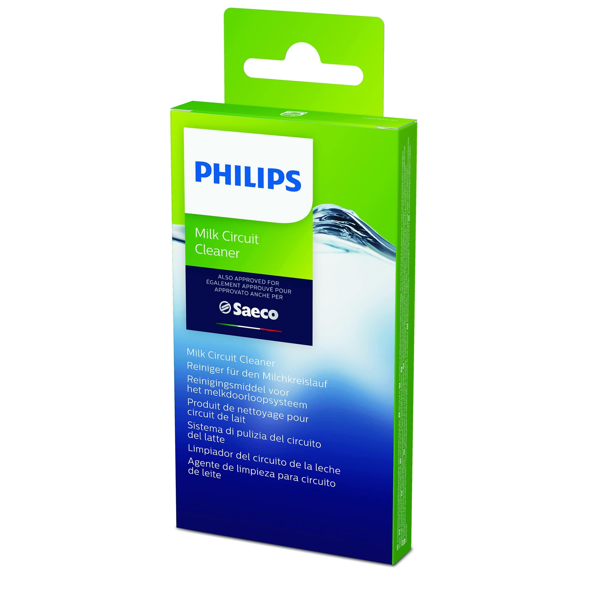 Philips Coffee Machine Milk System Cleaner Pack 6 [CA6705/10]
