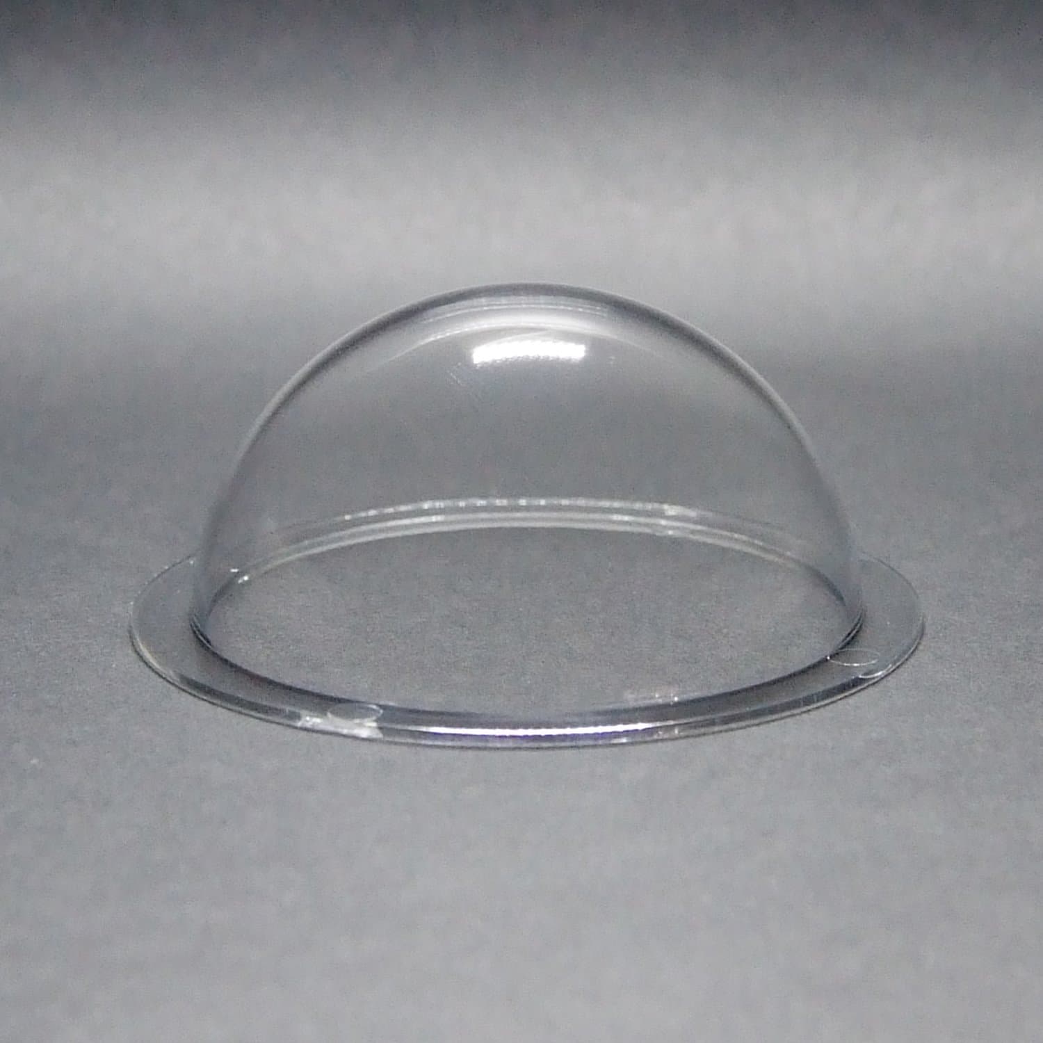 Acrylic Dome with Flange Clear Plastic Hemisphere - Multi Use Bubble Pet Dog Fence Window Sphere CCTV Dome Acrylic Camera Perspex Display Transparent Cover Floating Fish Dome (3.2 inch / 80mm)