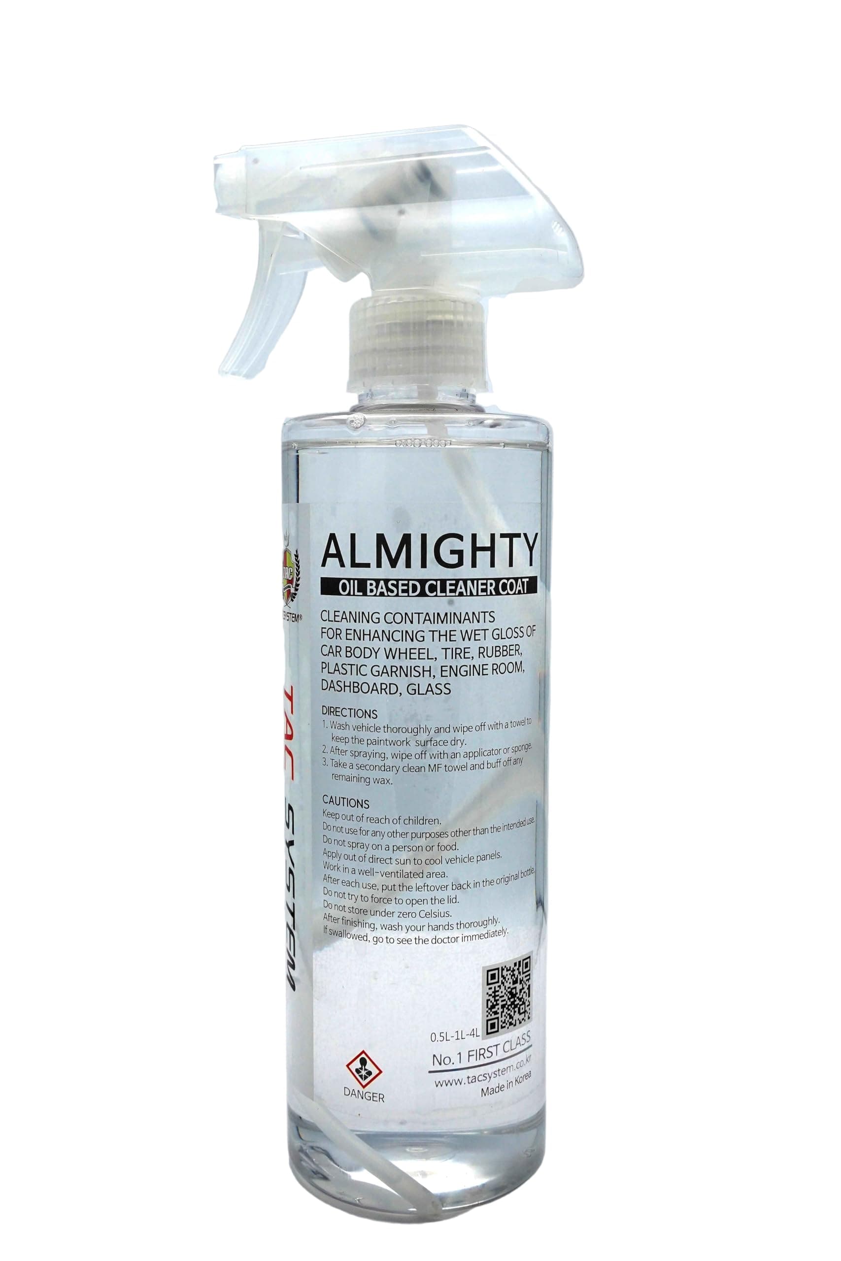 Almighty All-Purpose Car Surface Cleaner (16 oz) – Versatile Cleaner for Interiors & Exteriors