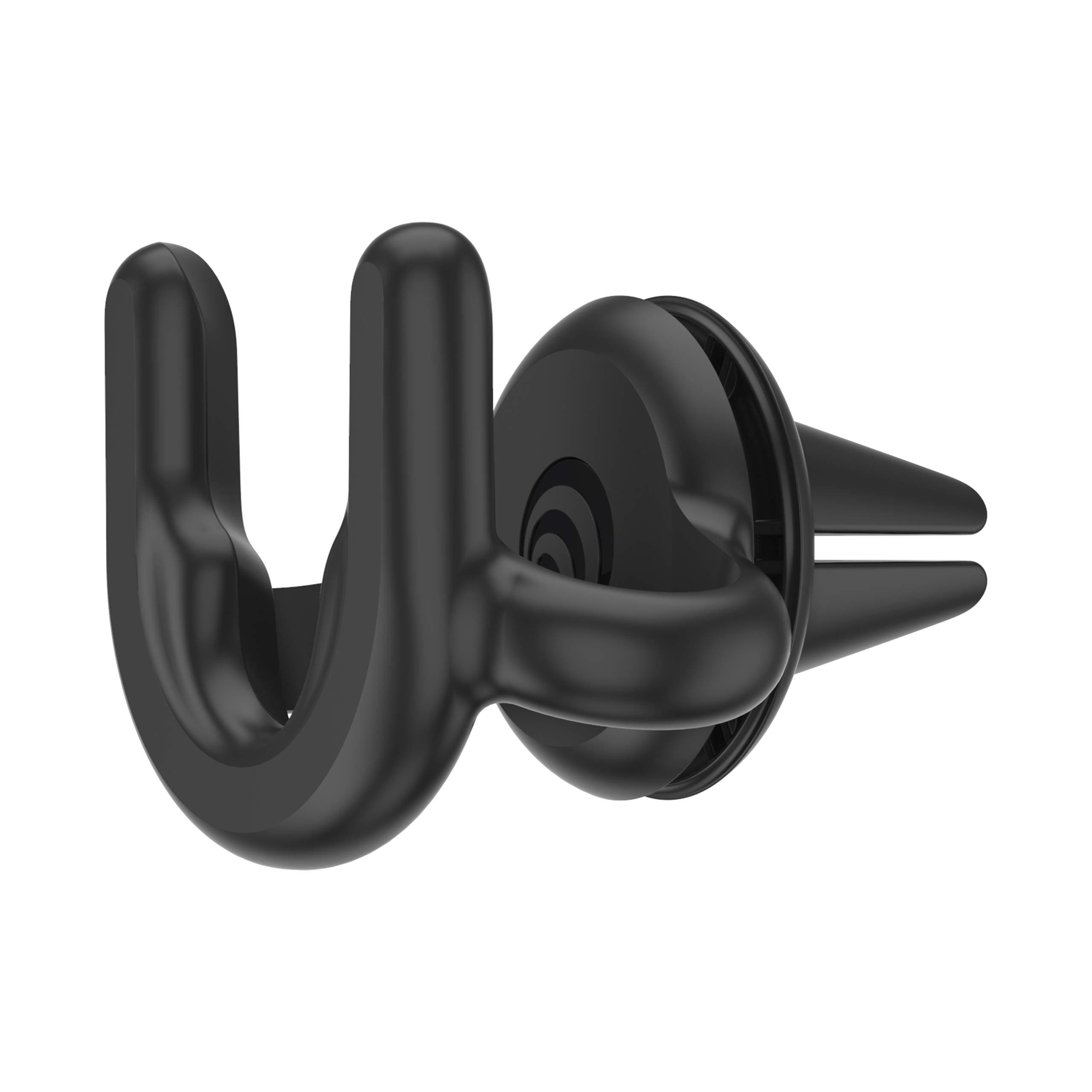 PopMount 2 Non-Adhesive Car Vent Mount Handsfree Support For Smartphones and Tablets - Black