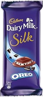Cadbury Dairy Milk Silk Oreo Chocolate Bar, 130 Gm