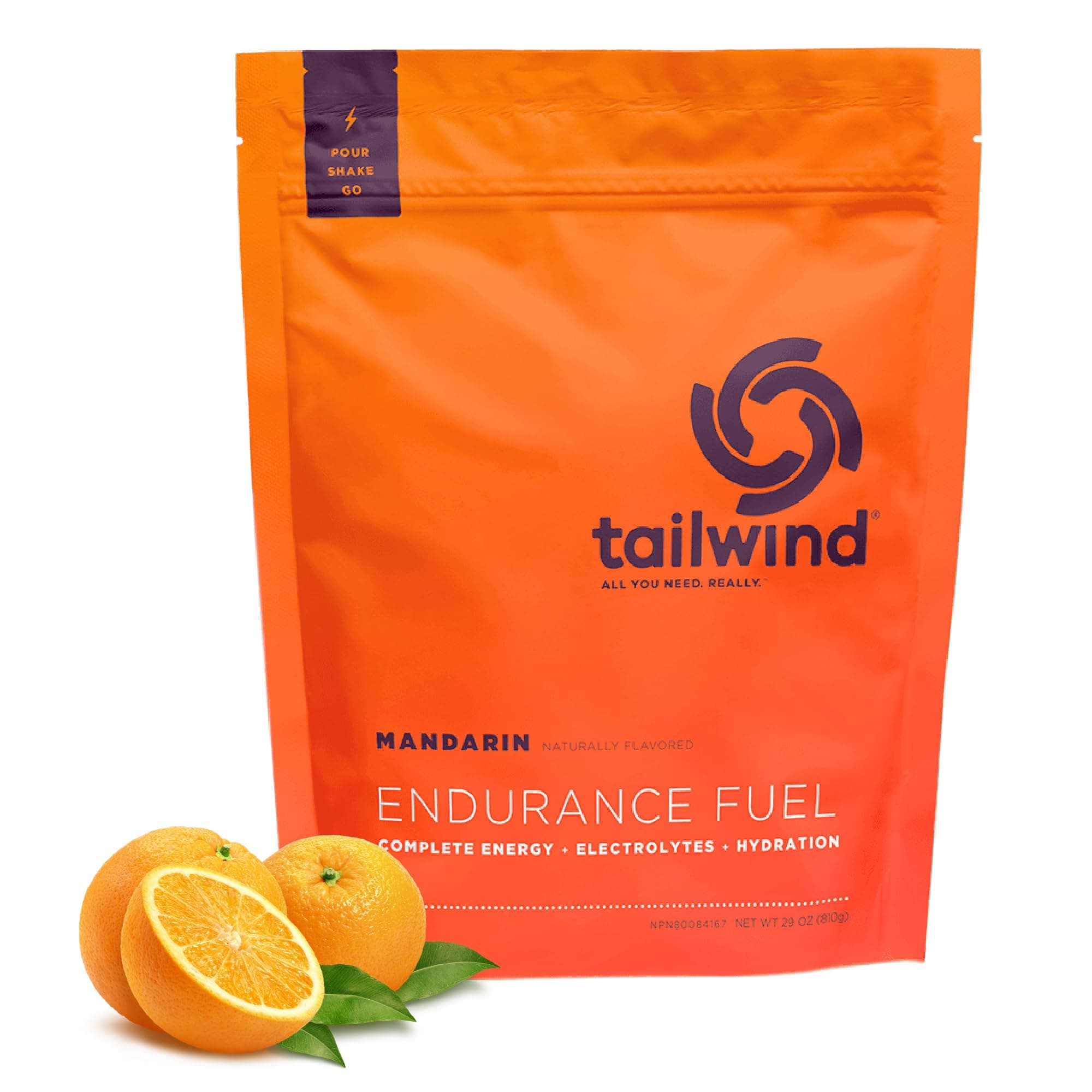 Tailwind Nutrition Endurance Fuel 30 Serving Orange Flavour