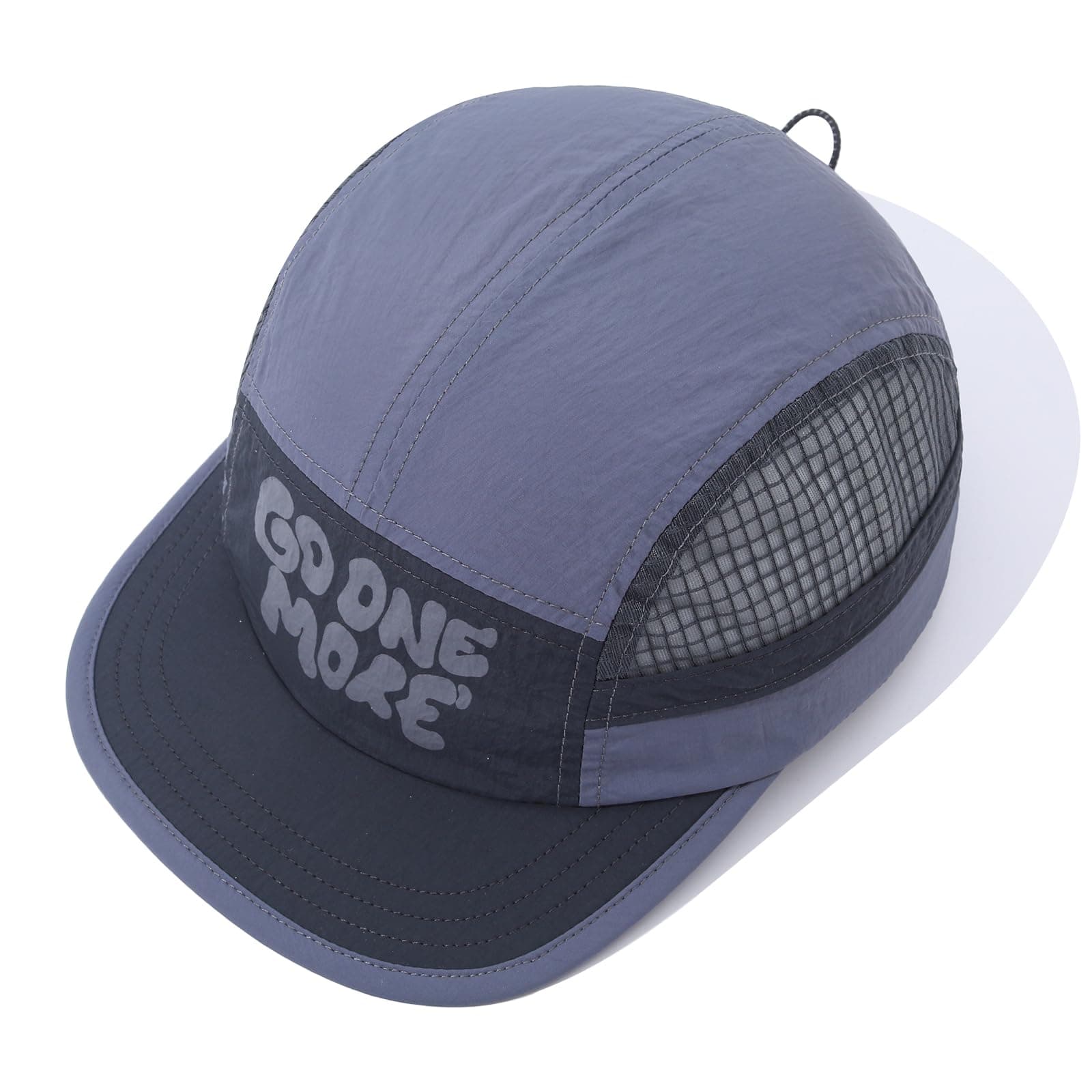 Mesh 5 Panel Baseball Cap Summer Short Brim Hats for Men Women Breathable Lightweight Dad Hat Umpire Cadet Cap