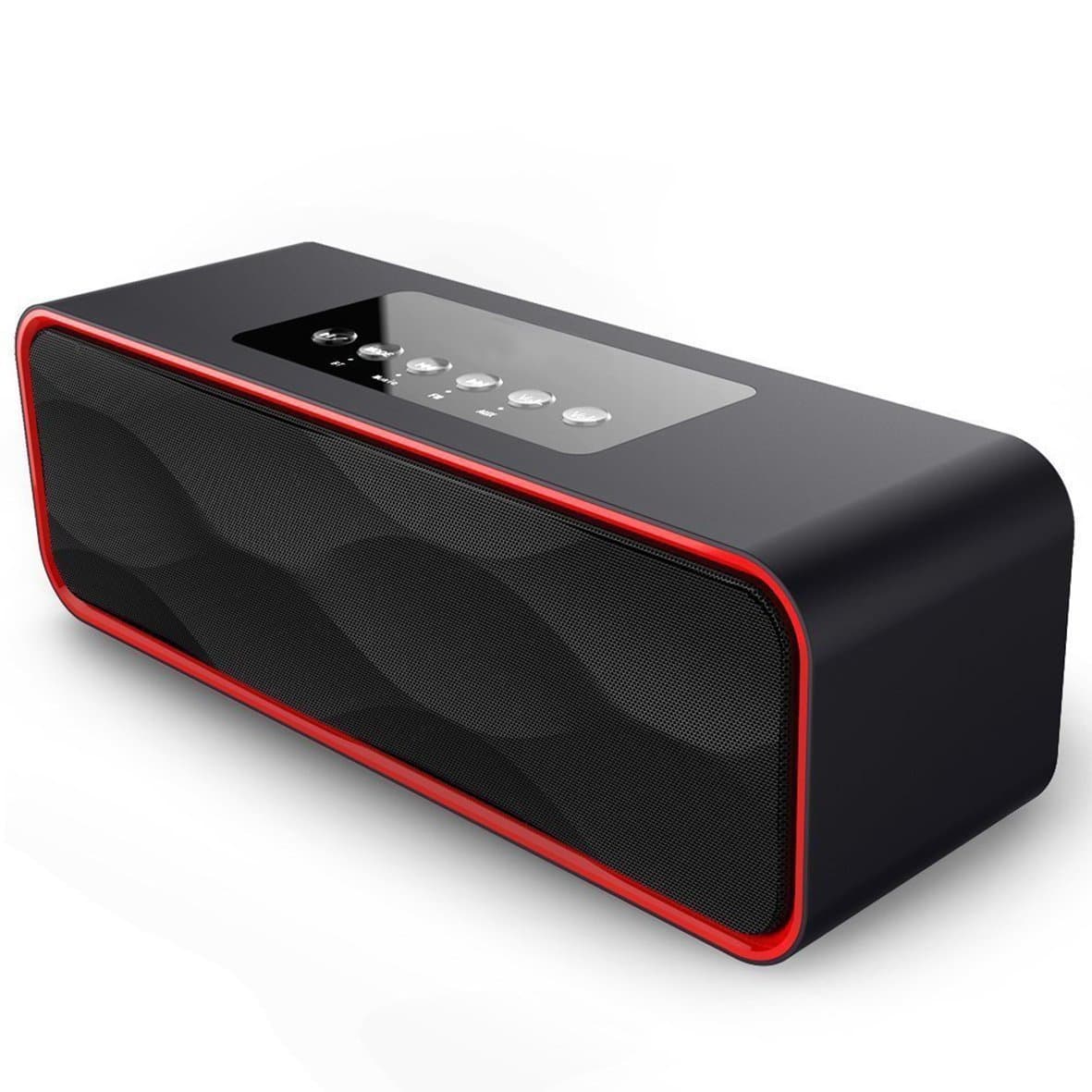 Wireless Bluetooth Speaker 4.0 ZEPST Speaker Stereo Strong Enhanced Bass FM Radio,10 Play Hour 2200mAh Battery Hands-Free Calling Built-In Microphone, Micro TF SD Card, USB Input, AUX Line-In