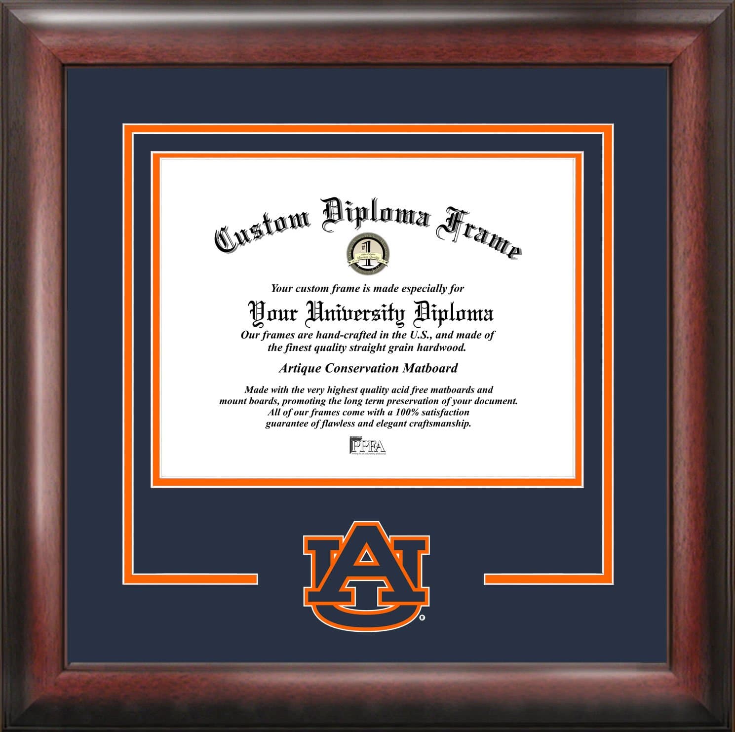 NCAA Spirit Diploma Frame
