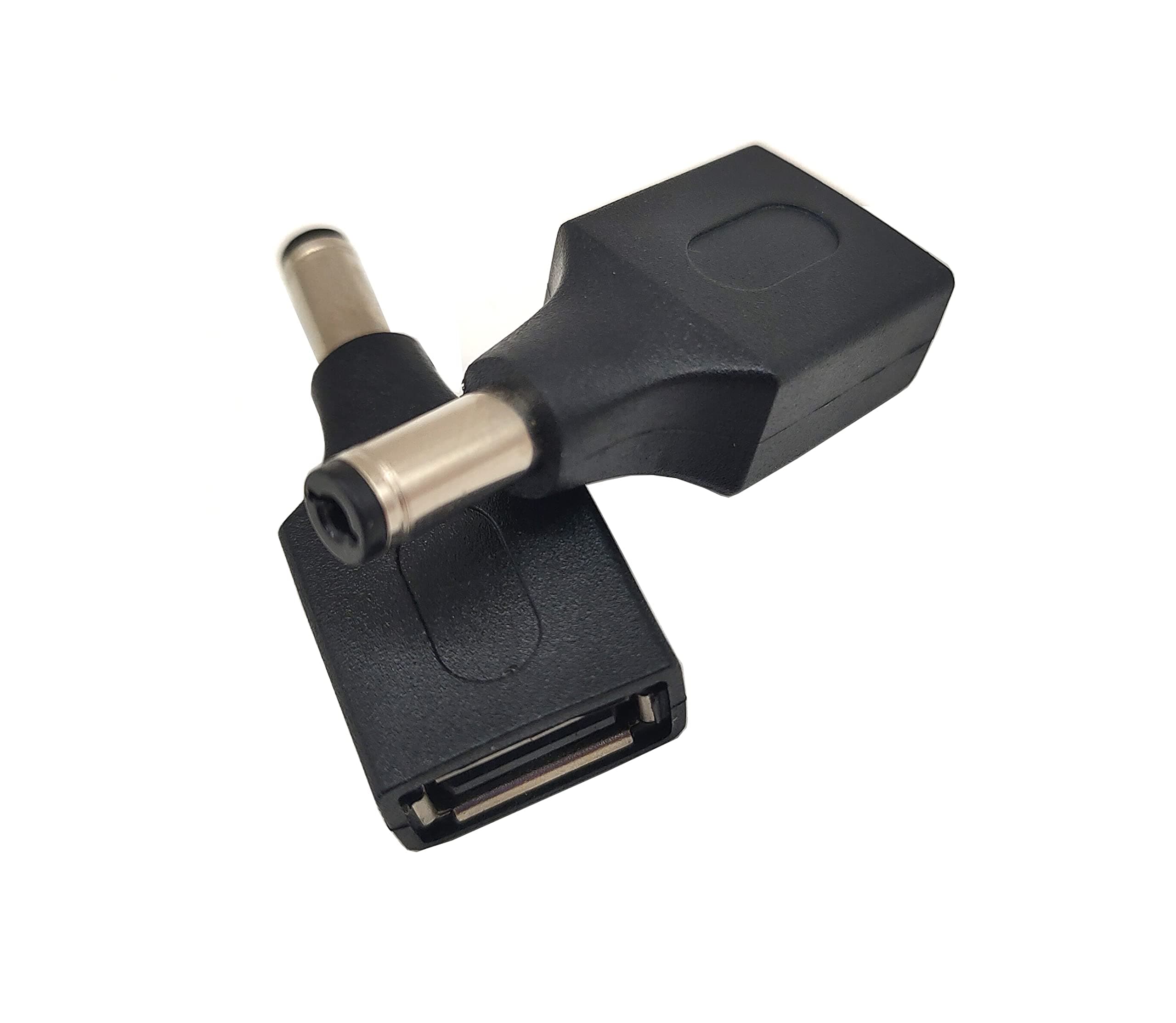 USB to DC Power Adapter, Traodin USB A 2.0 Female to DC 5.5x2.1mm Male 5V Connector Power Charging Adapter for USB A Charging Device and for Laptop PC (2Pcs) (USB F/5.52.1 M)