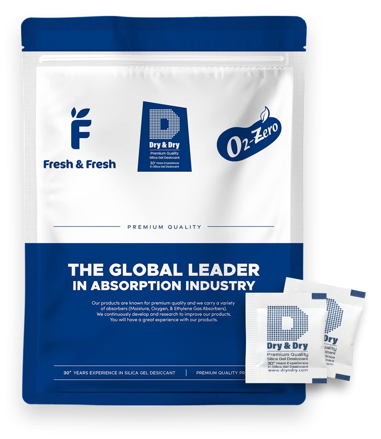 Dry & Dry 1 Gram [400 Packets] Premium Silica Gel Pure and Safe Silica Gel Packs Desiccant Dehumidifier Desiccant Packs - Food Safe Paper Silica Packets for Moisture Absorber Silica Gel Packets