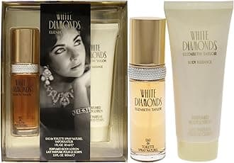 Elizabeth Taylor White Diamond Elizabeth Taylor White Diamonds 1oz EDT Spray,3.3oz Body Lotion Women 2 Pc Gift Set