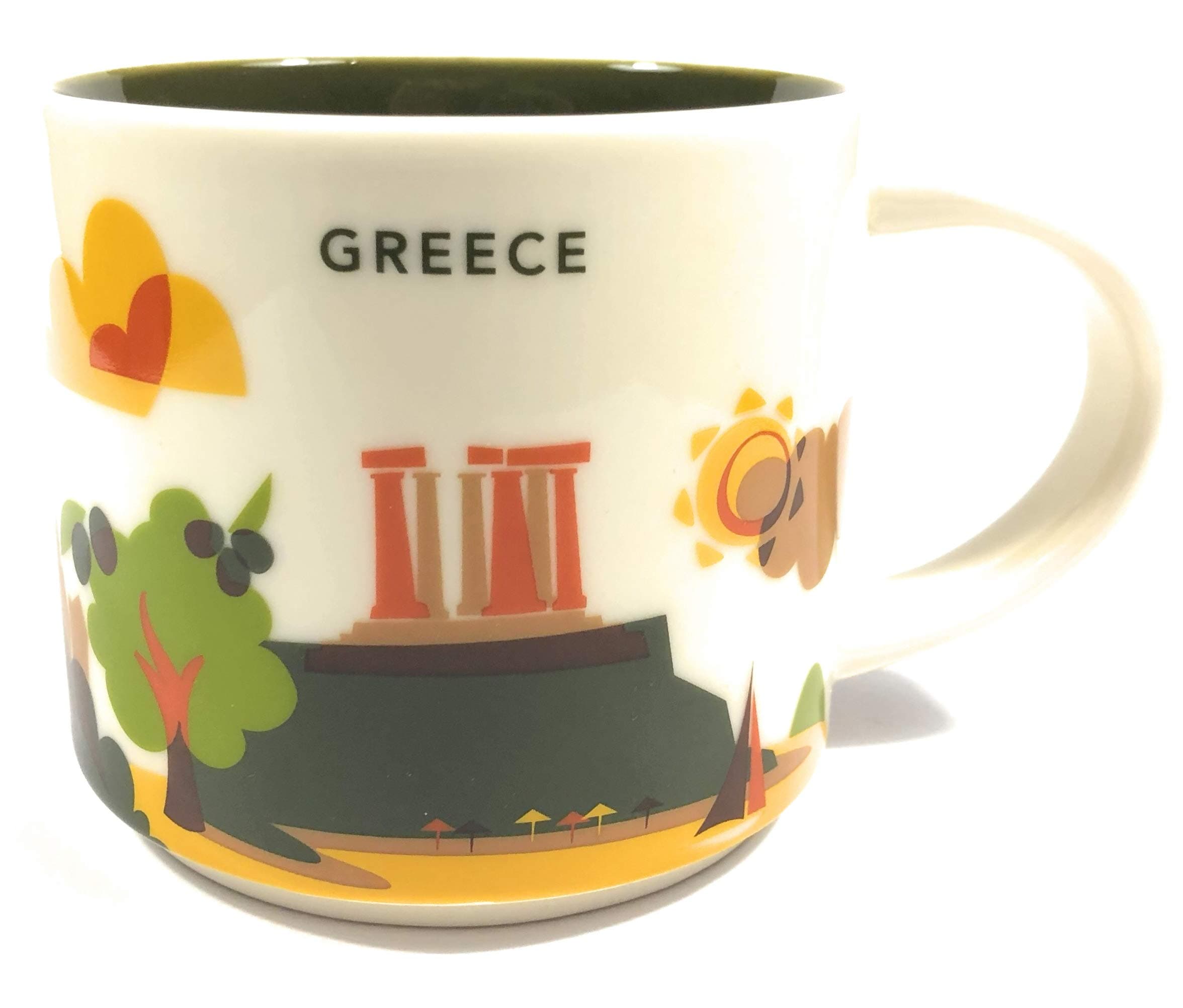 Starbucks You Are Here Mug Greece