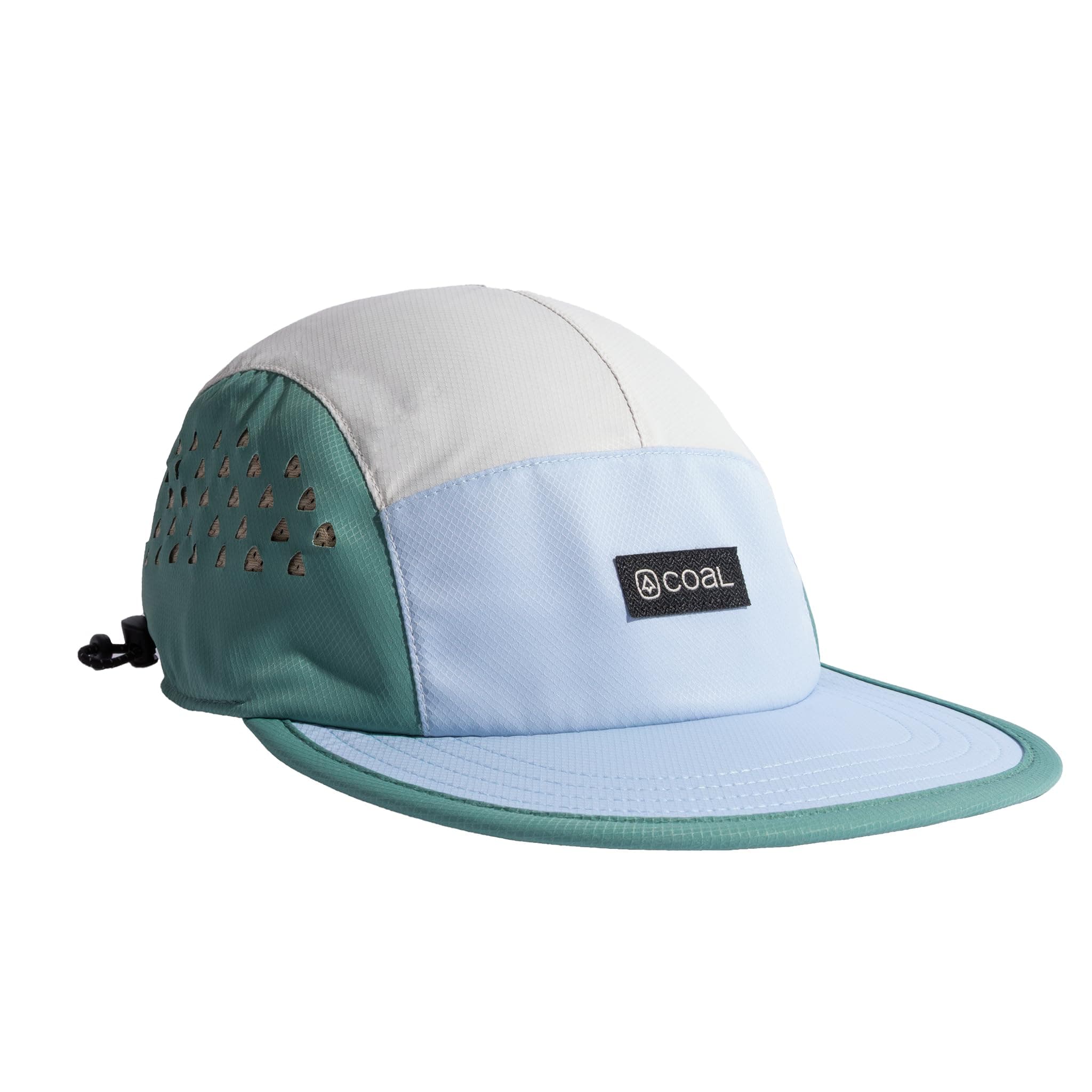 Headwear Provo Performance 5 Panel Cap Hat - UPF 50, Moisture Wicking, Adjustable, Running, Cycling, Hiking