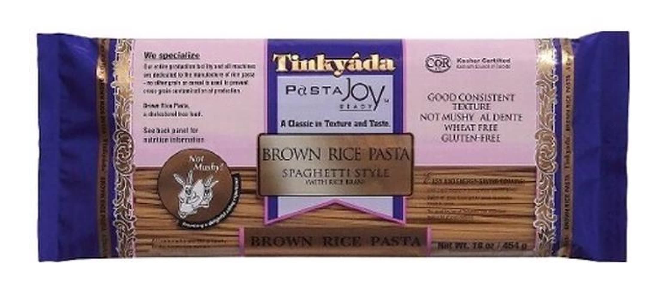 Tinkyada Brown Rice Spaghetti Pasta, 16 Oz