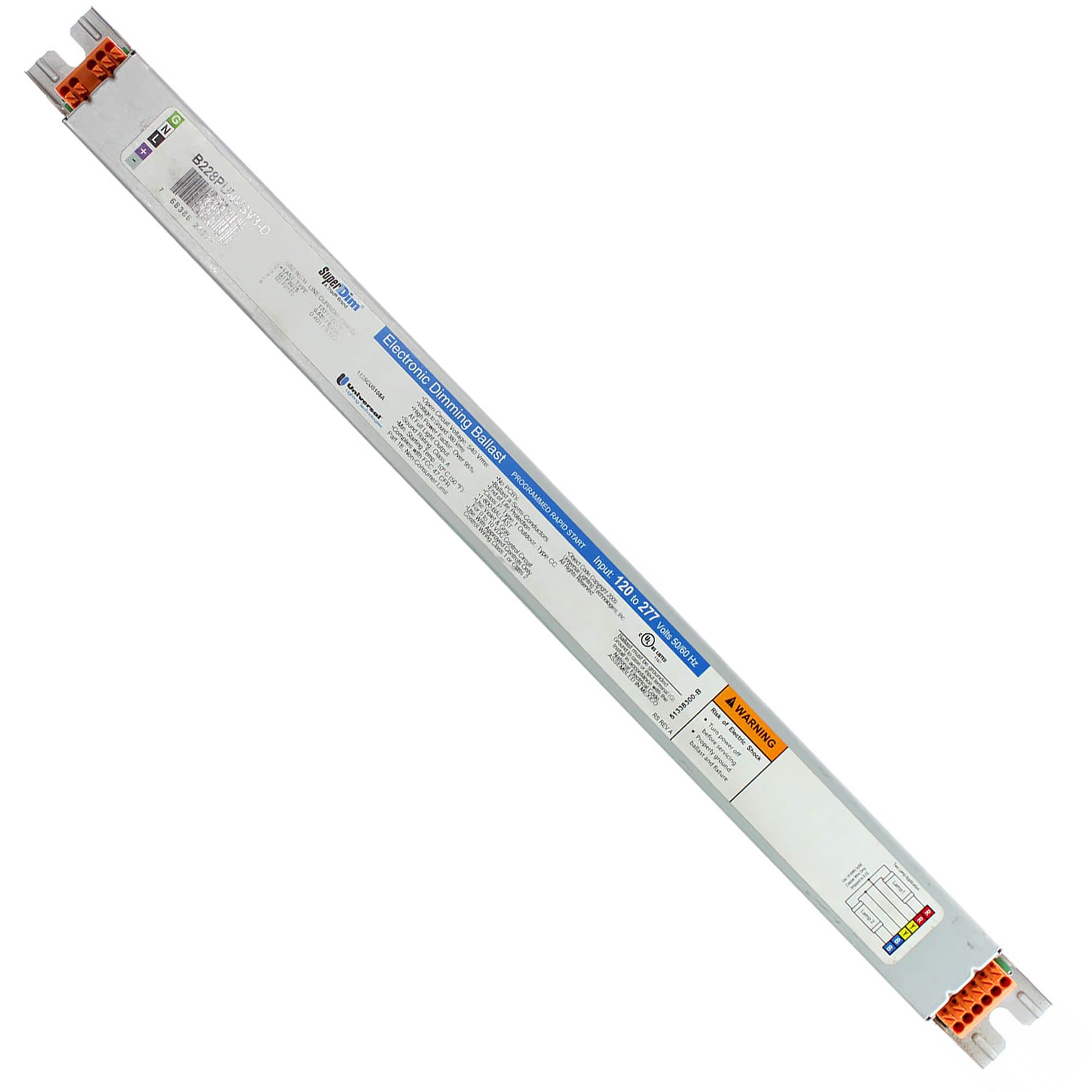 Universal B228PUNVSV3-D T5 Fluorescent Dimming Ballast