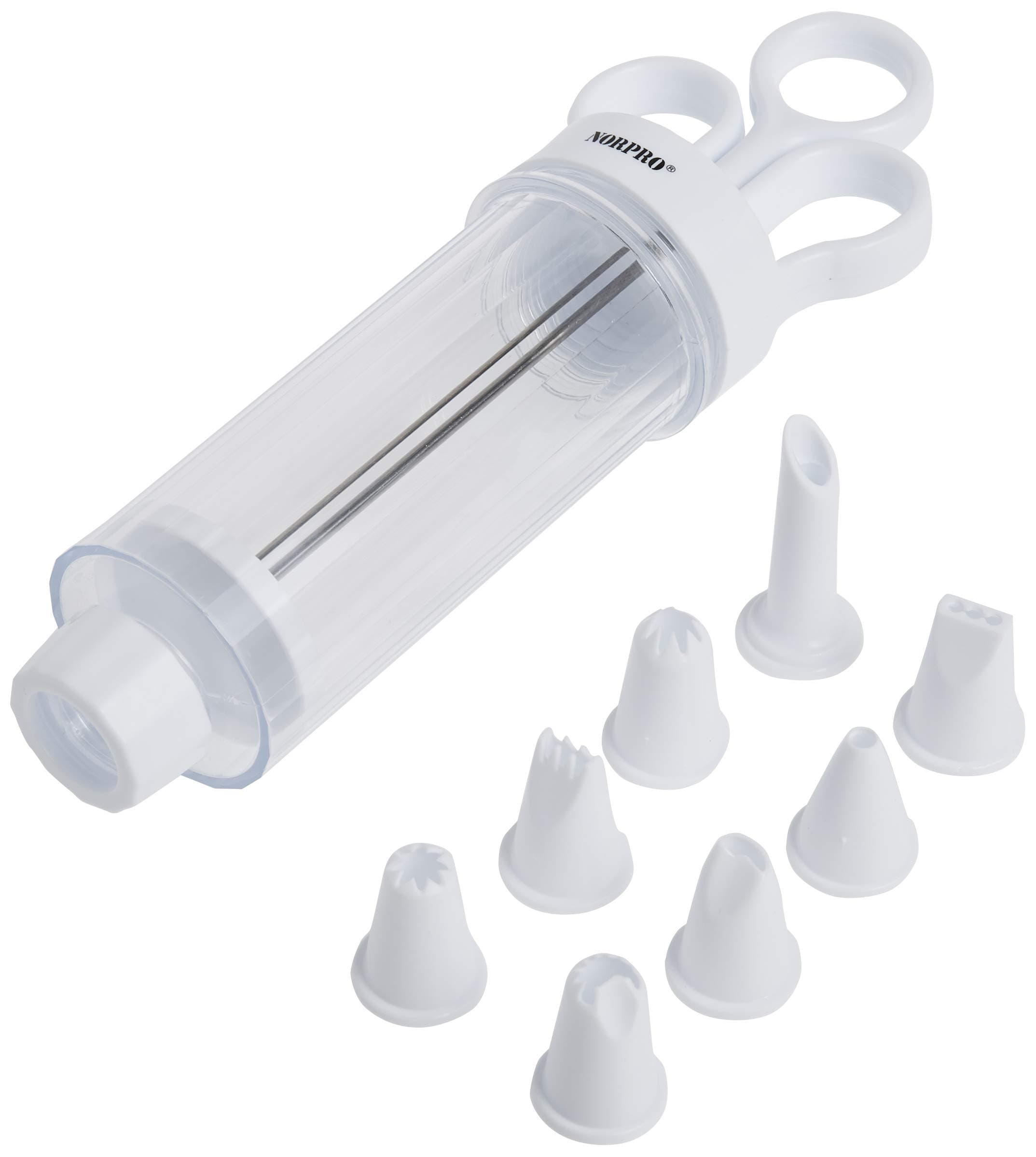Norpro 3566 Cupcake Injector Decorating Set, 9-Piece