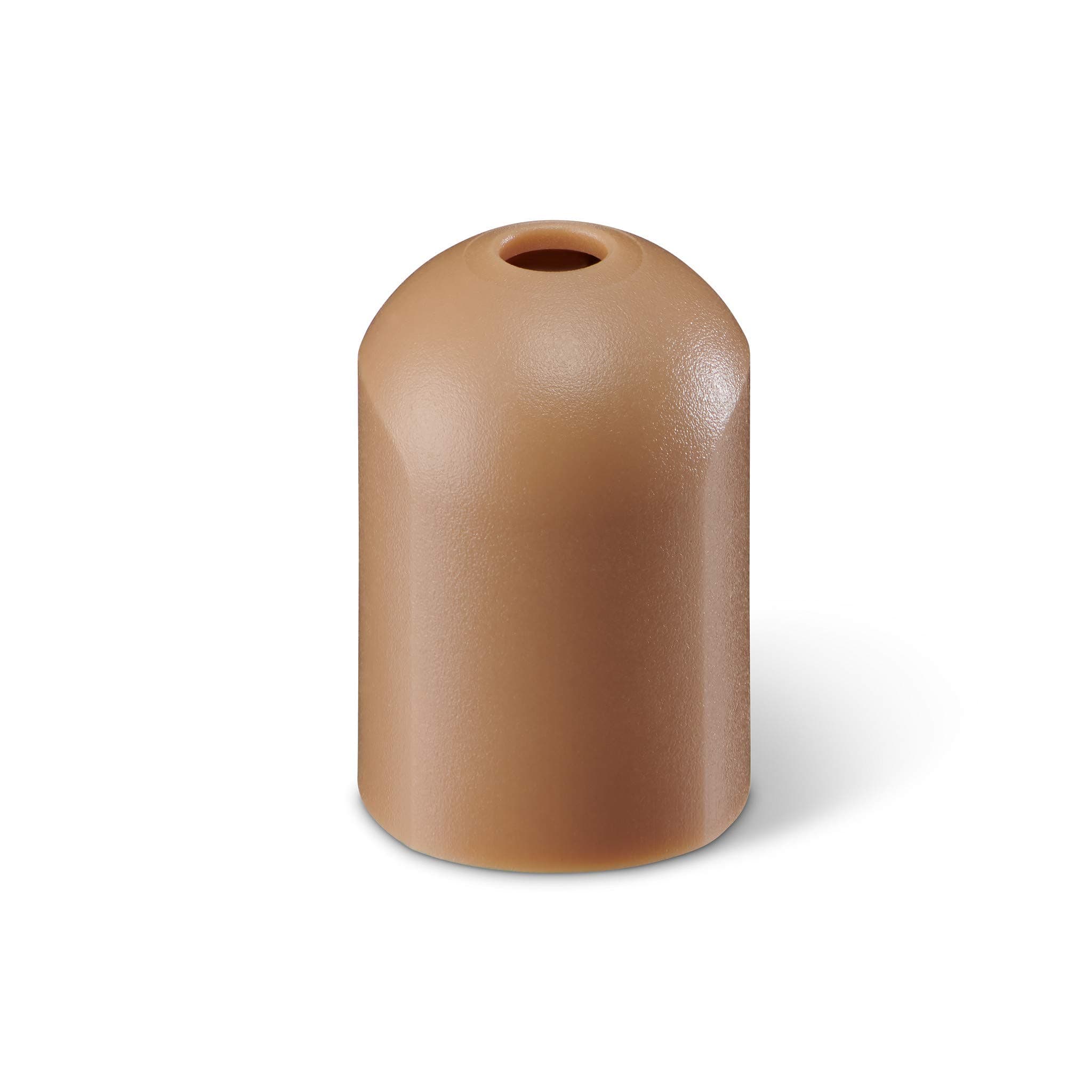 Shure DuraPlex Replacement Accessory - DL4/DH5 Freq Cap, 5 Pack, Cocoa (RPMDL4FC/C)