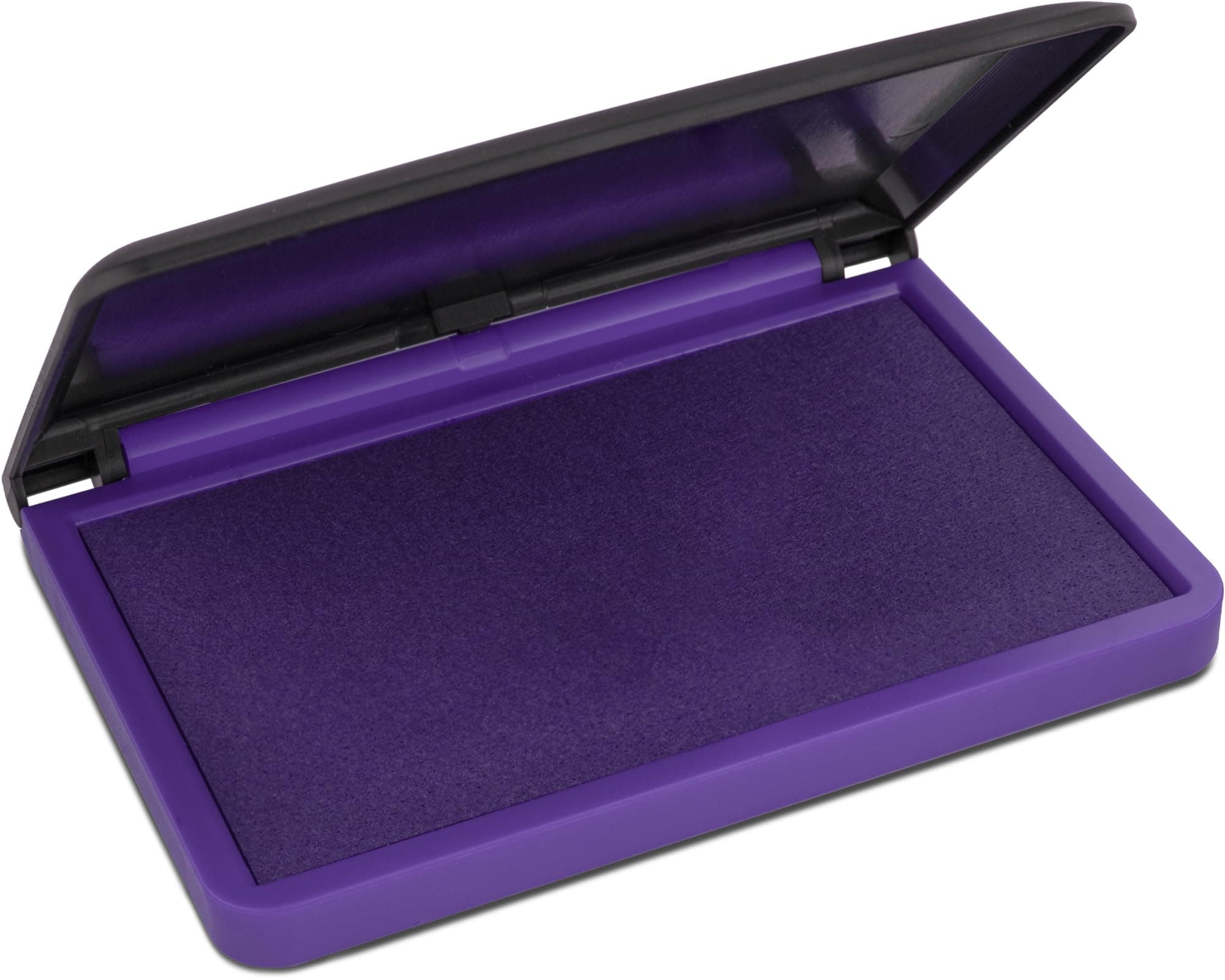MaxMark Large Purple Stamp Pad - 2-3/4" by 4-1/4" - Premium Quality Felt Pad