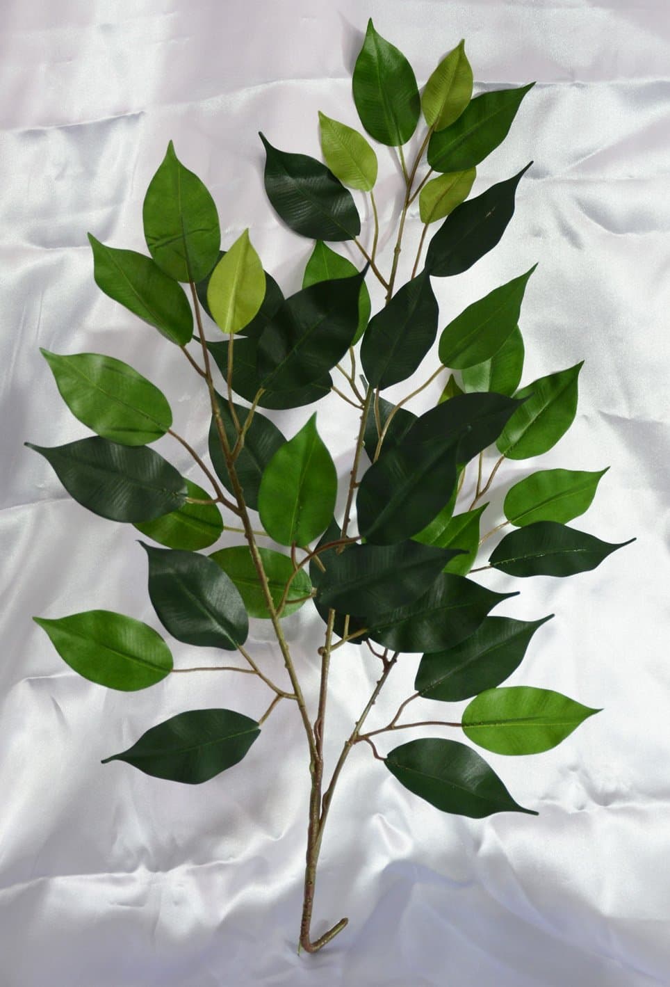 Ficus Leaves Silk Artificial Set 1 Dozen