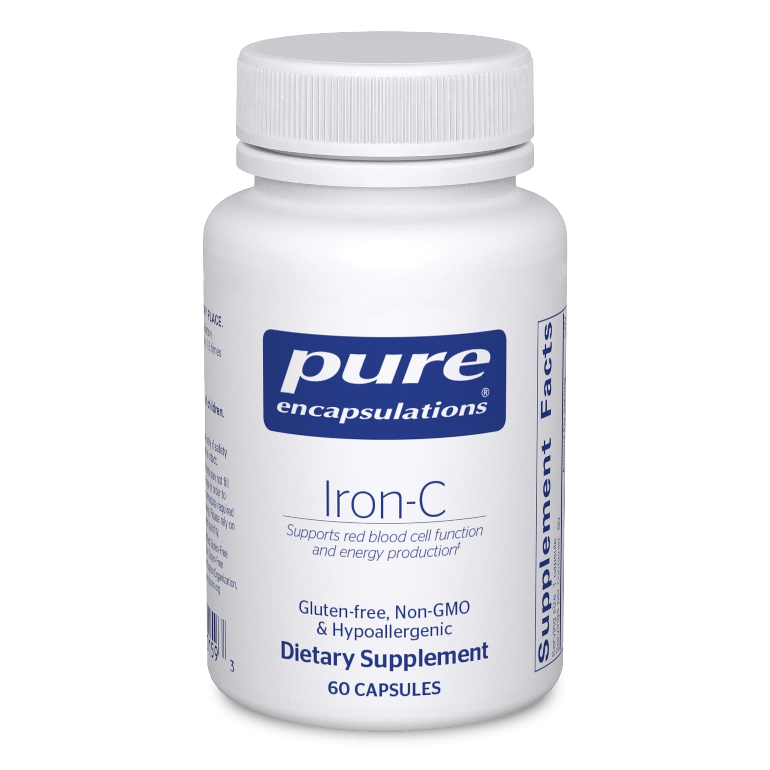 Pure Encapsulations Iron-C 60c
