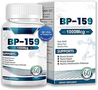 New 𝐁𝐏-𝟏𝟓9Capsules Pro-High Potency Supplement,New Upgrades Capsules,Gluten Free Supplement,1000 Mcg-60 Capsules
