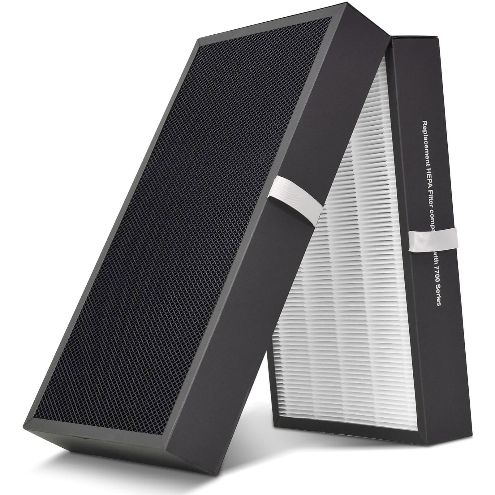 REEPLAR Protect 7700 SmartFilter, Replacement Filter for blueair Protect 7770i and 7710i Air Purifiers, Filters Airborne Pollen, Dust, Pet Dander, Cooking Odors etc.