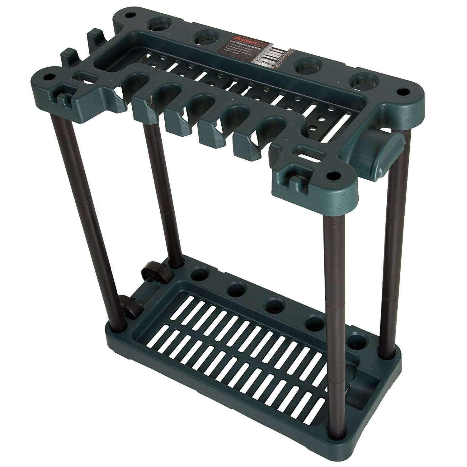 Stalwart Rolling Garden Fits 40 Tools Storage Rack Tower
