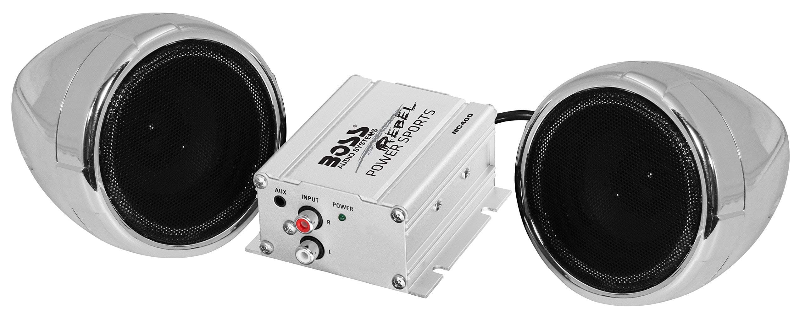 Boss Audio MC400 600W Motorcycle/UTV Speaker and Amplifier System