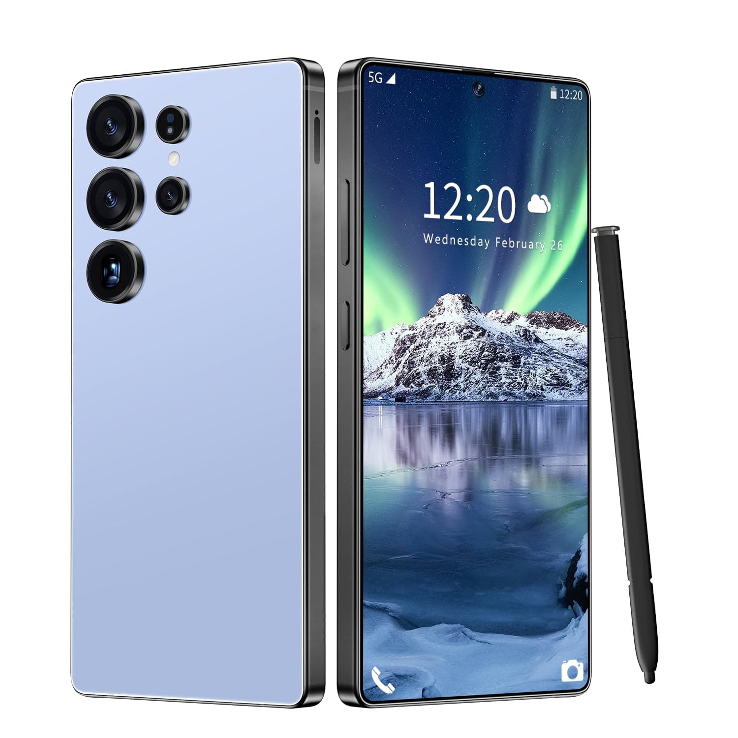 2504 Smartphone Cell Phone 2504 (Blue D)