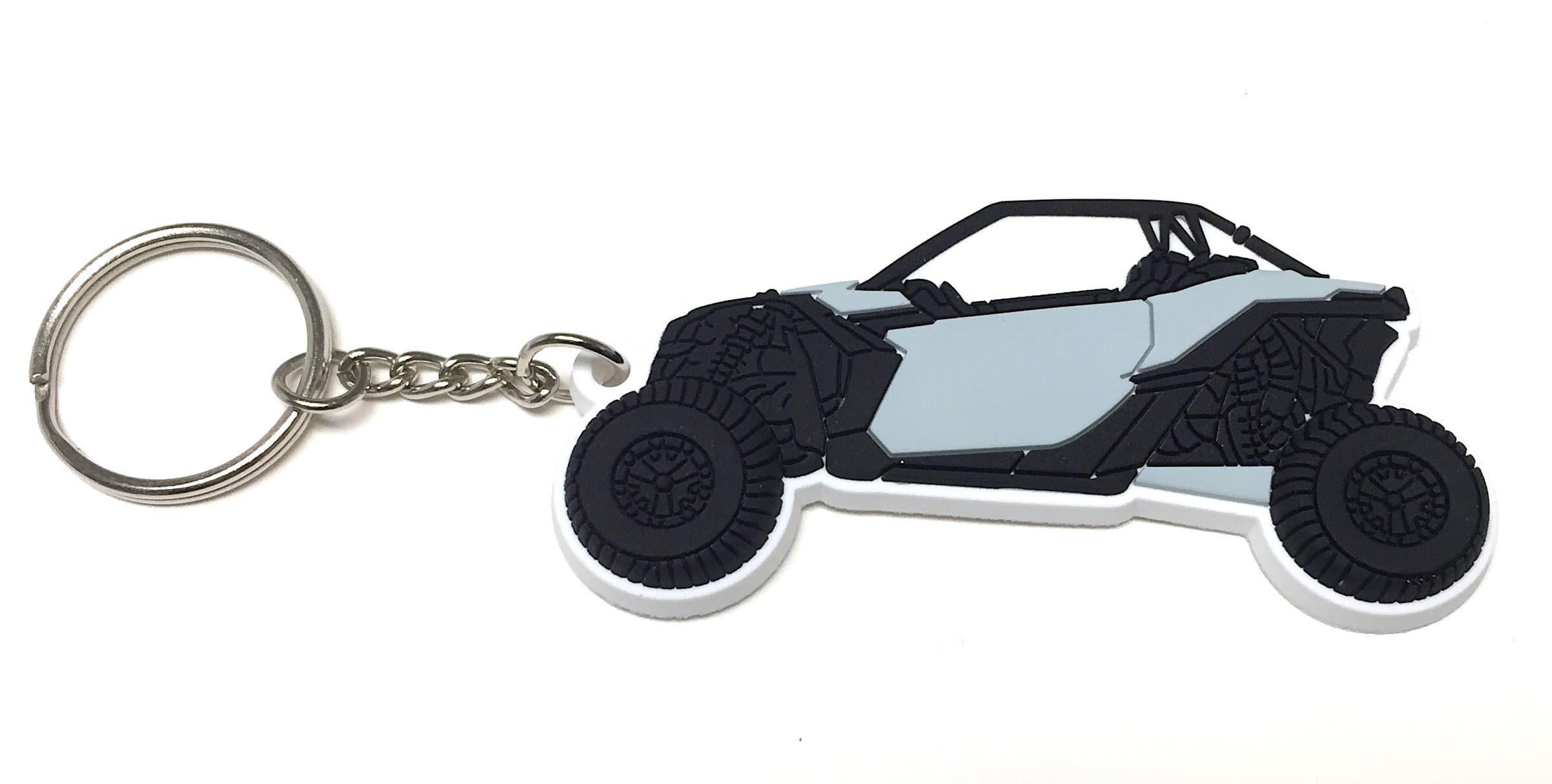Can Am Maverick X3 Custom Design Keychain (Gray)